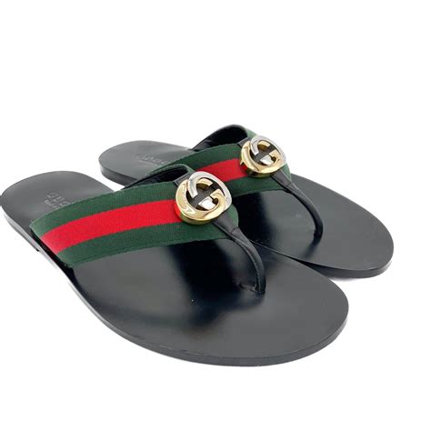 gucci men's thong underwear|Gucci kika canvas thong sandals.